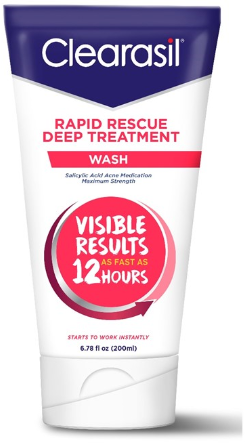 CLEARASIL Rapid Rescue Deep Treatment Wash
